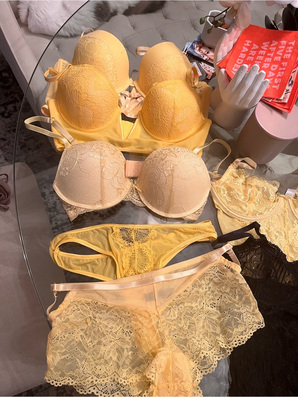 Lot of woman’s bras lingerie sets